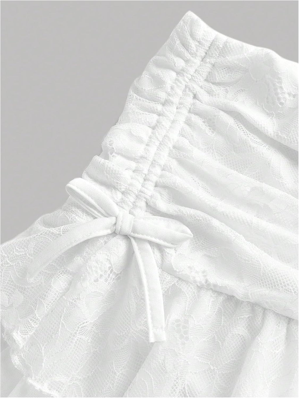 BEAUDRM Girl's Y2k Lace Mini Skirt Ruched Layered Ruffle A Line Flared Skorts Cute Shorts Summer Outfits