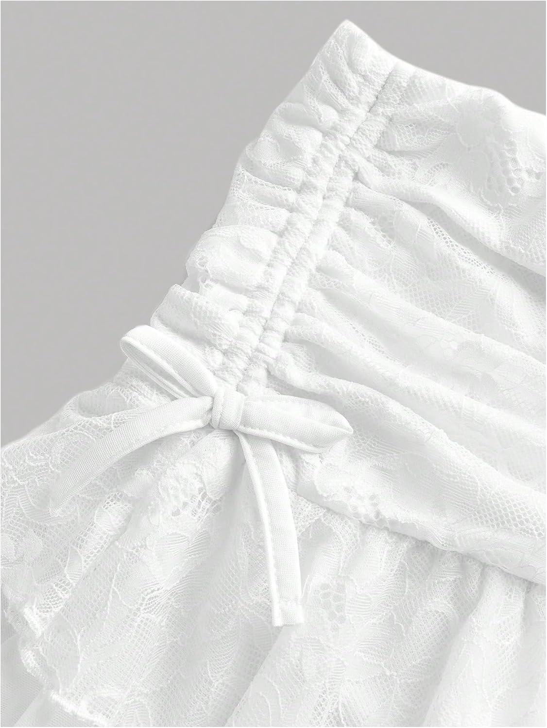 BEAUDRM Girl's Y2k Lace Mini Skirt Ruched Layered Ruffle A Line Flared Skorts Cute Shorts Summer Outfits