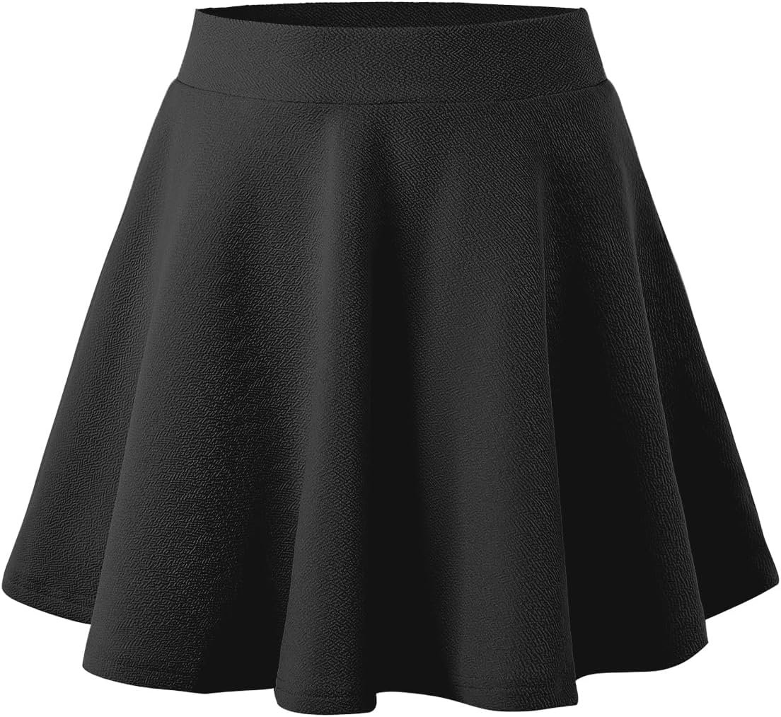Skirt for Girls,Kids Uniform Pleated Skirts School Casual Girls Mini Flare Skater Skirts 5-14Y