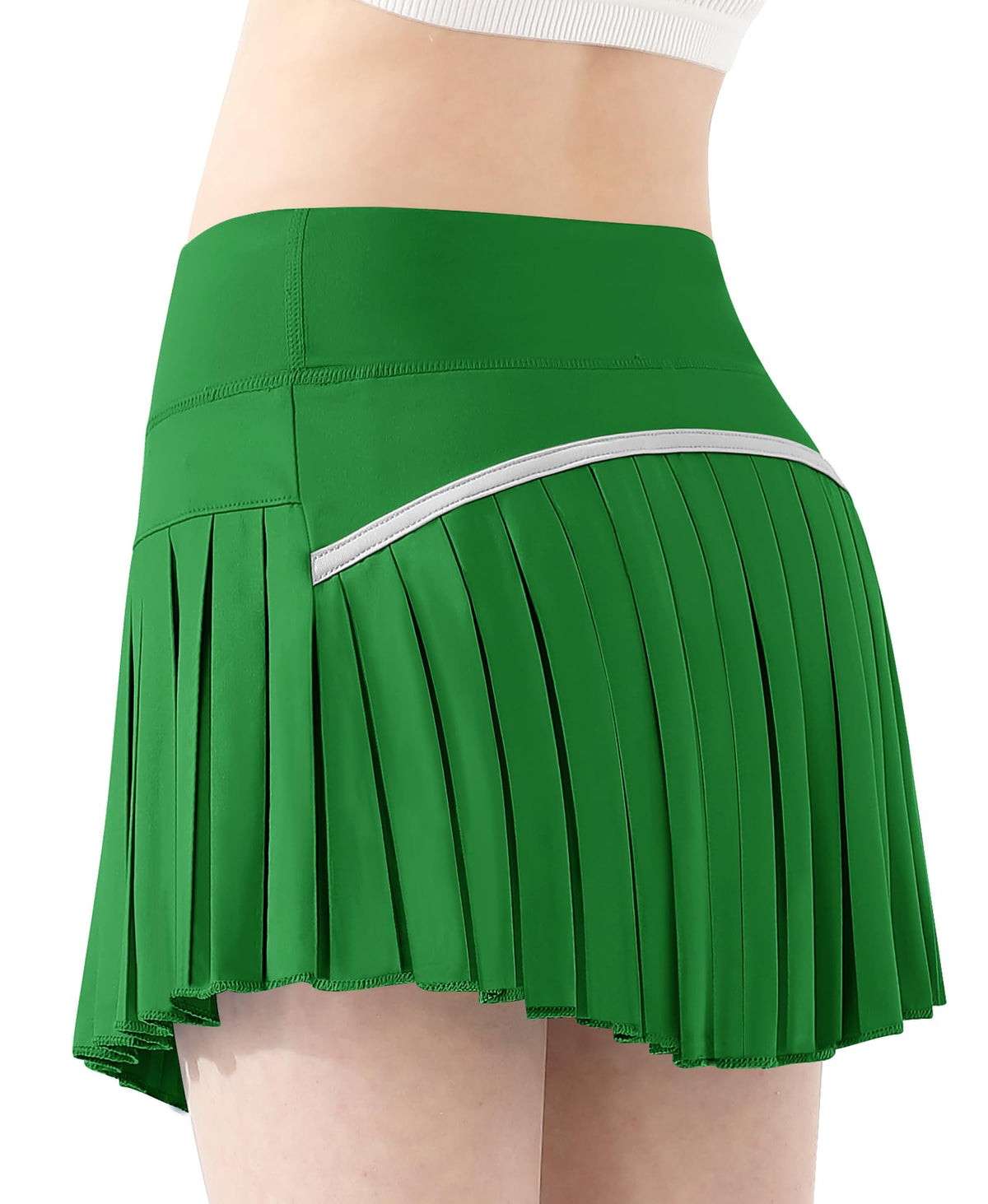 QooNoo Girls Skorts for Kids Tennis Skirts with Pockets
