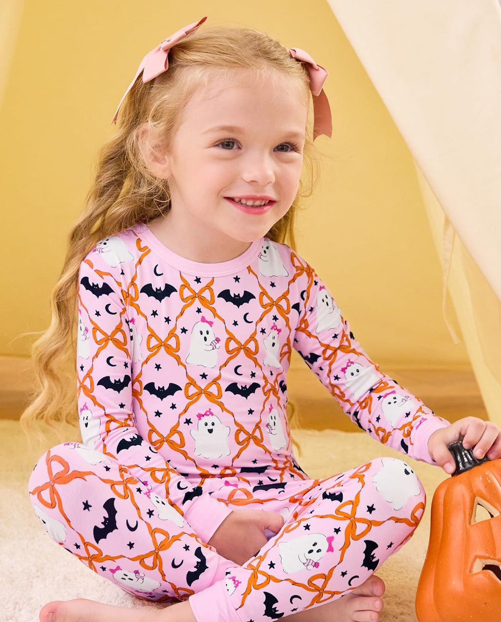 babee Reshinee Bamboo Viscose Toddler Girls Kids Pajamas Unicorn Mermaid Pjs Long Sleeve Snug fit 12M-8Y 2pcs Soft Jammies