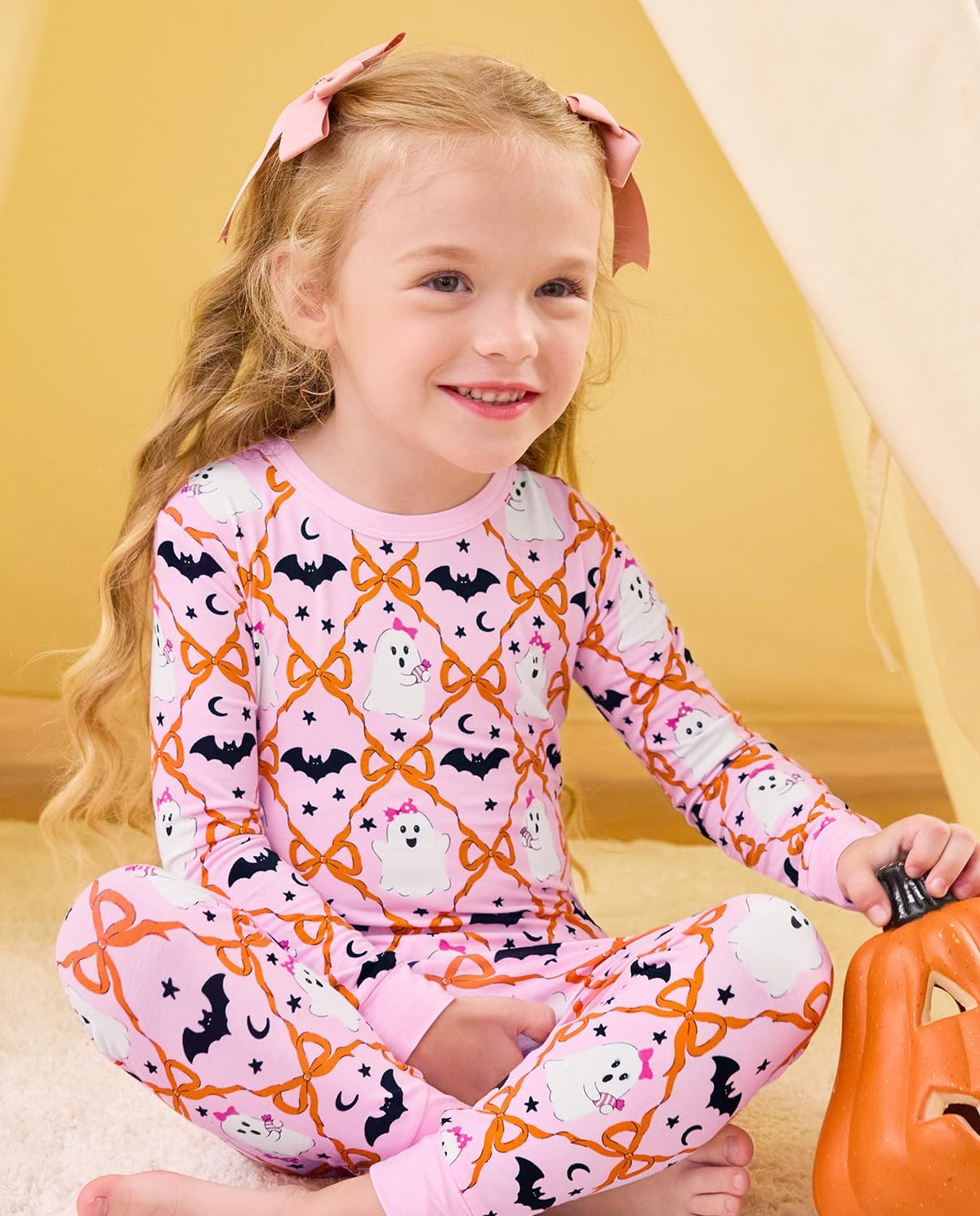 babee Reshinee Bamboo Viscose Toddler Girls Kids Pajamas Unicorn Mermaid Pjs Long Sleeve Snug fit 12M-8Y 2pcs Soft Jammies