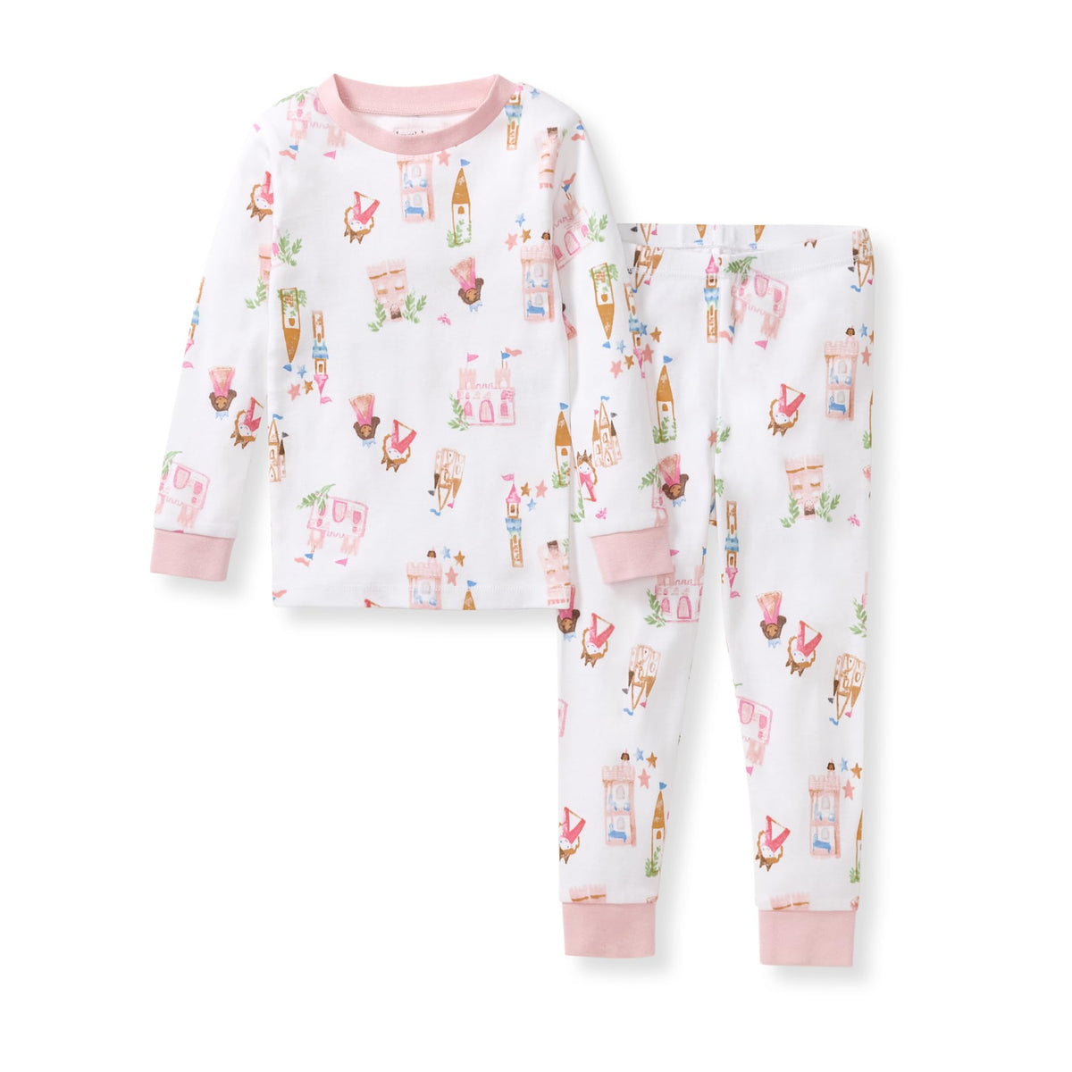 Burt's Bees Baby Girls Organic Cotton Pajamas, Toddler PJ Set, 2-PC