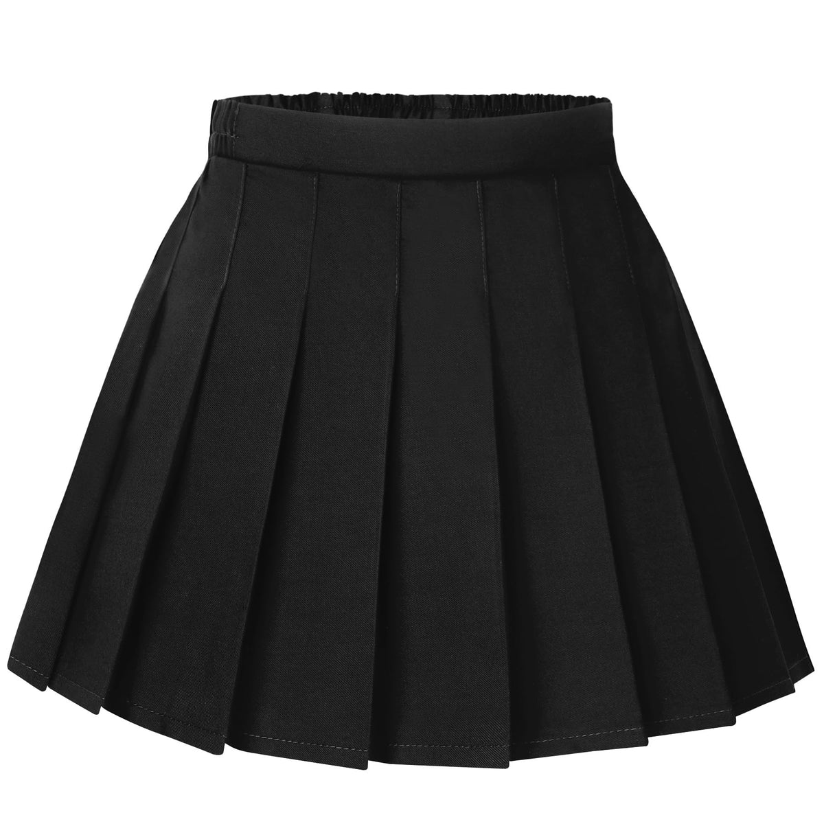 KEREDA Girls Pleated Mini Skirt High Waist Tennis School Uniform Skirts