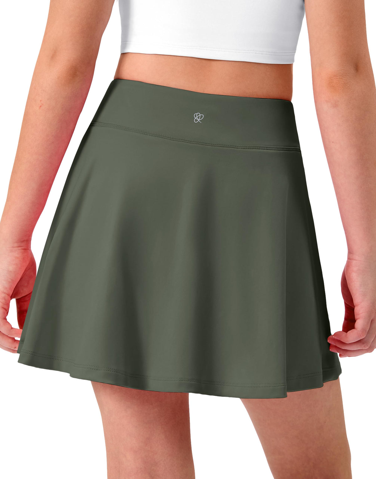Girls Tennis Skirt with Pockets Pleated Athletic Skort Kids Golf Running School Uniform 2-in-1 Skirts Size 5-15Y