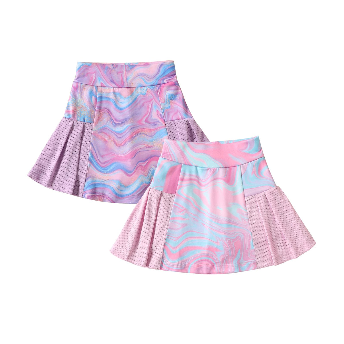 Neutocd Girls Tennis Skirt Skorts for Girls High Waisted Athletic Pleated Skirts with Shorts for Golf Pickleball Running