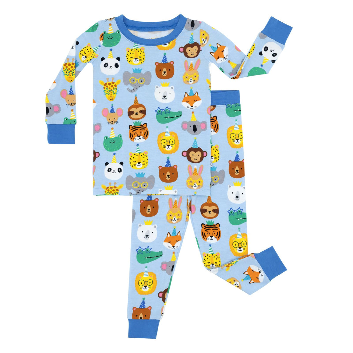 Little Sleepies Two-Piece Pajama Set, Viscose from Bamboo, Toddler Kids PJs