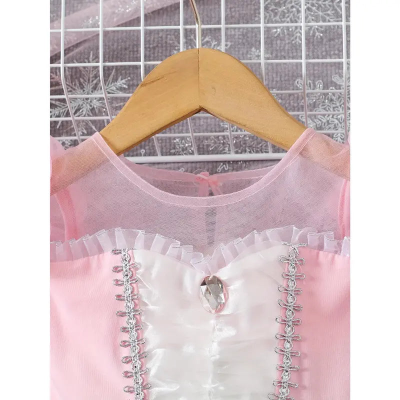 Girl's Fluffy Mesh Ballet Tutu Skirt