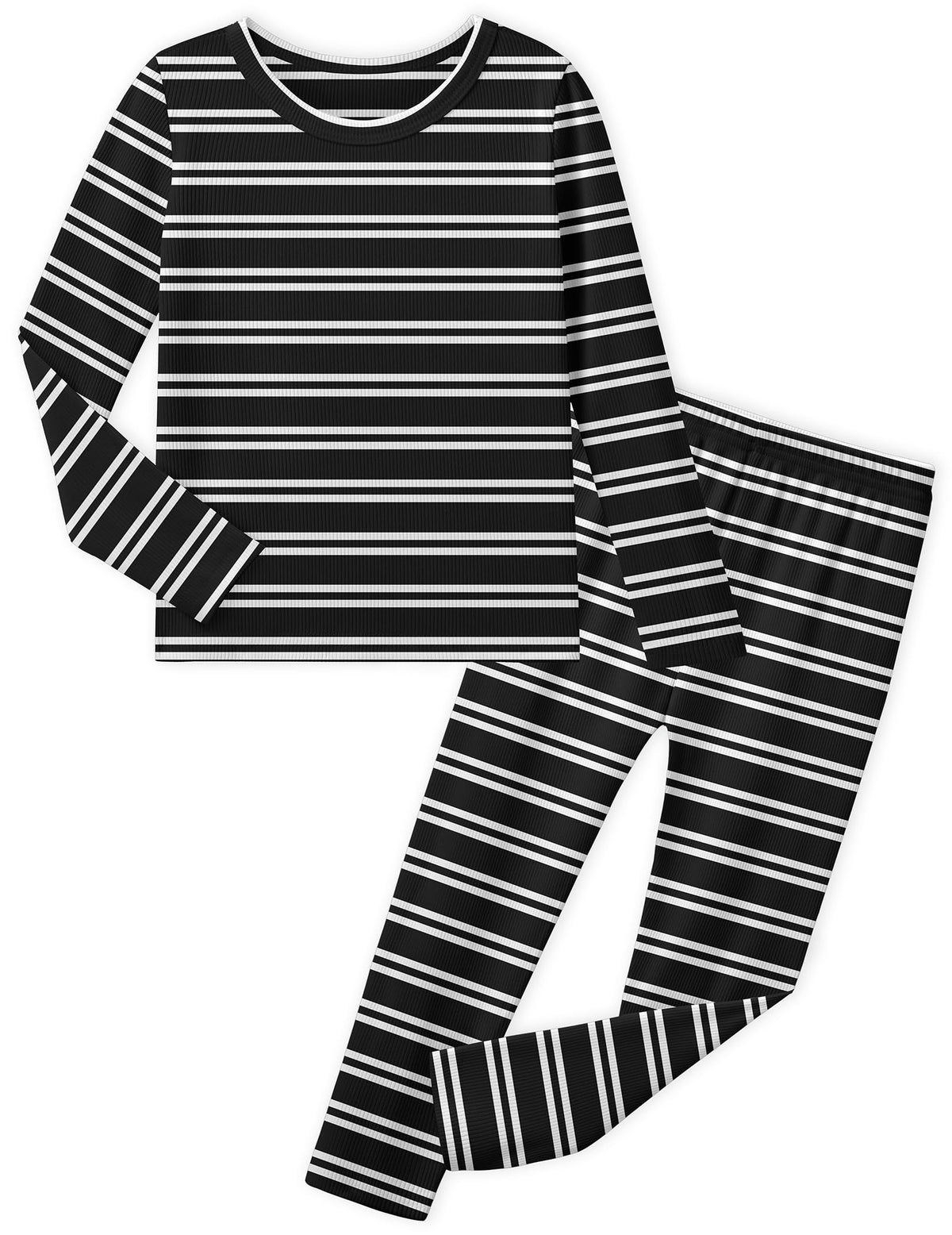 Arshiner Girls Pajamas 2 Piece Snug Fit Kids Pjs Set Long Sleeve Sleepwear