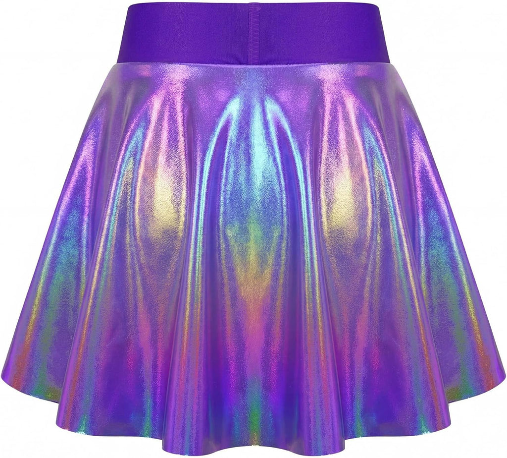 Gnainach Girls Athletic Skorts for Girls Skirts High Waist with Shorts