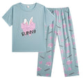 Vopmocld Big Girls' Short Sleeve Long Pant Pajama Sets 2PCS Teens Sleepwear