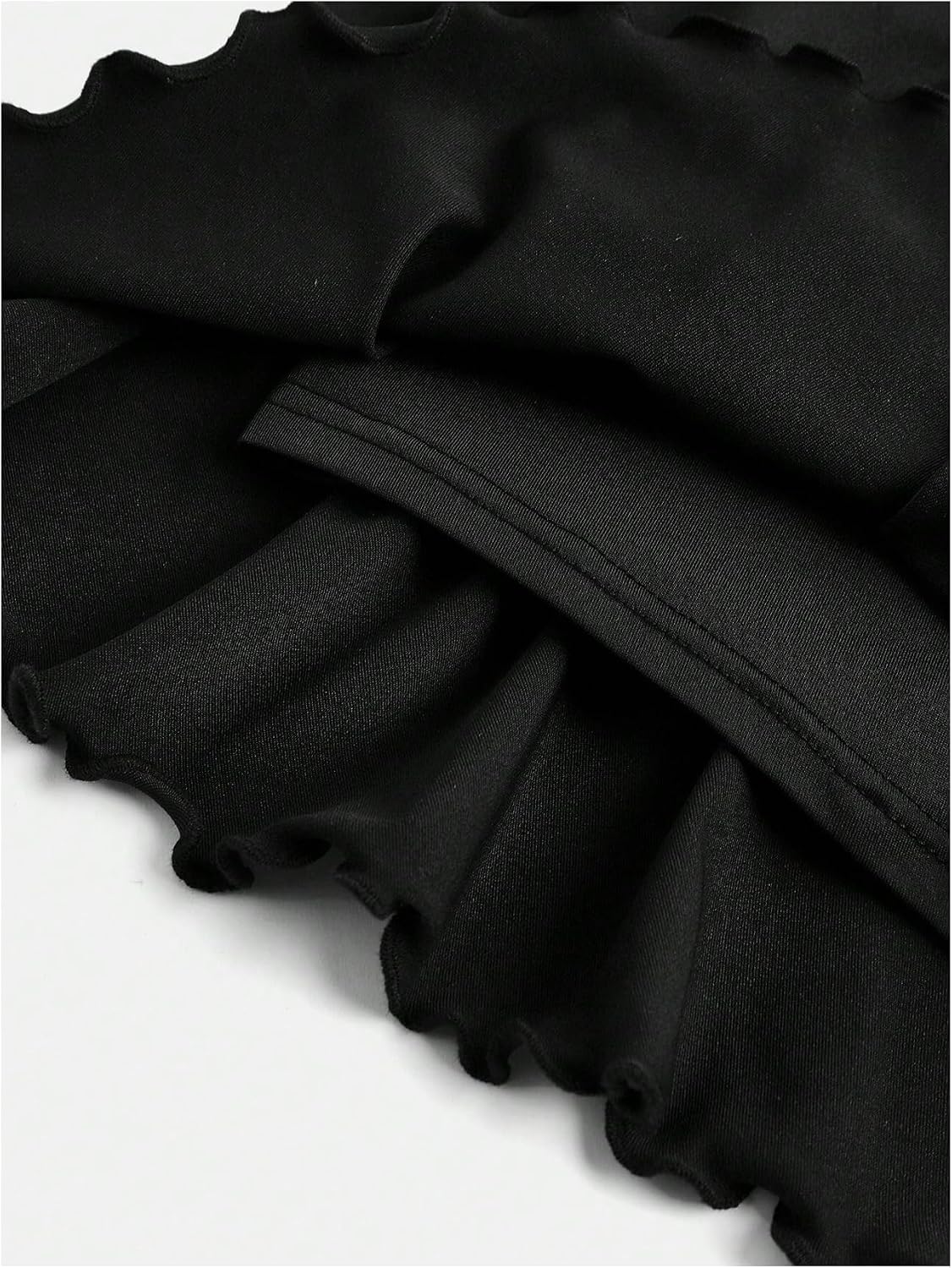 SOLY HUX Girl's Cute Mini Skirt with Built-in Shorts
