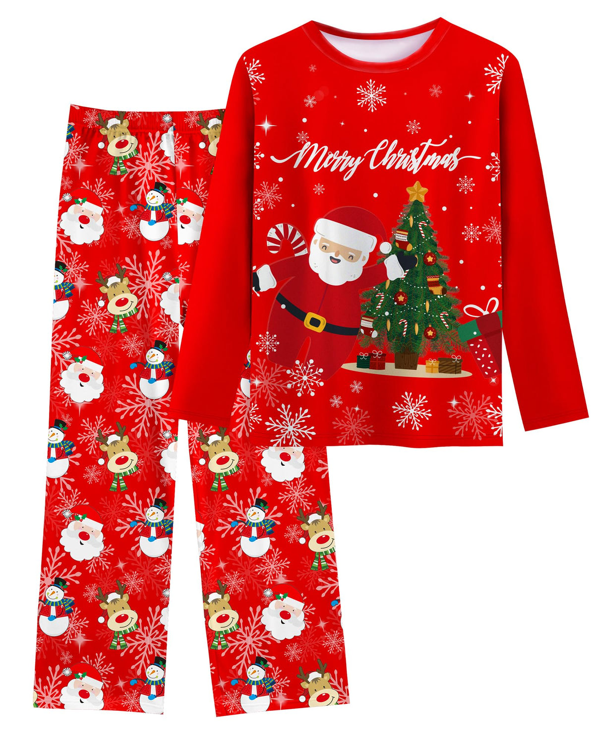 Girls Pajamas Long Sleeve Pants 2PCS Pajama Sets Pjs Sleepwear Lounge for Tween Teen Kids 7-14Y