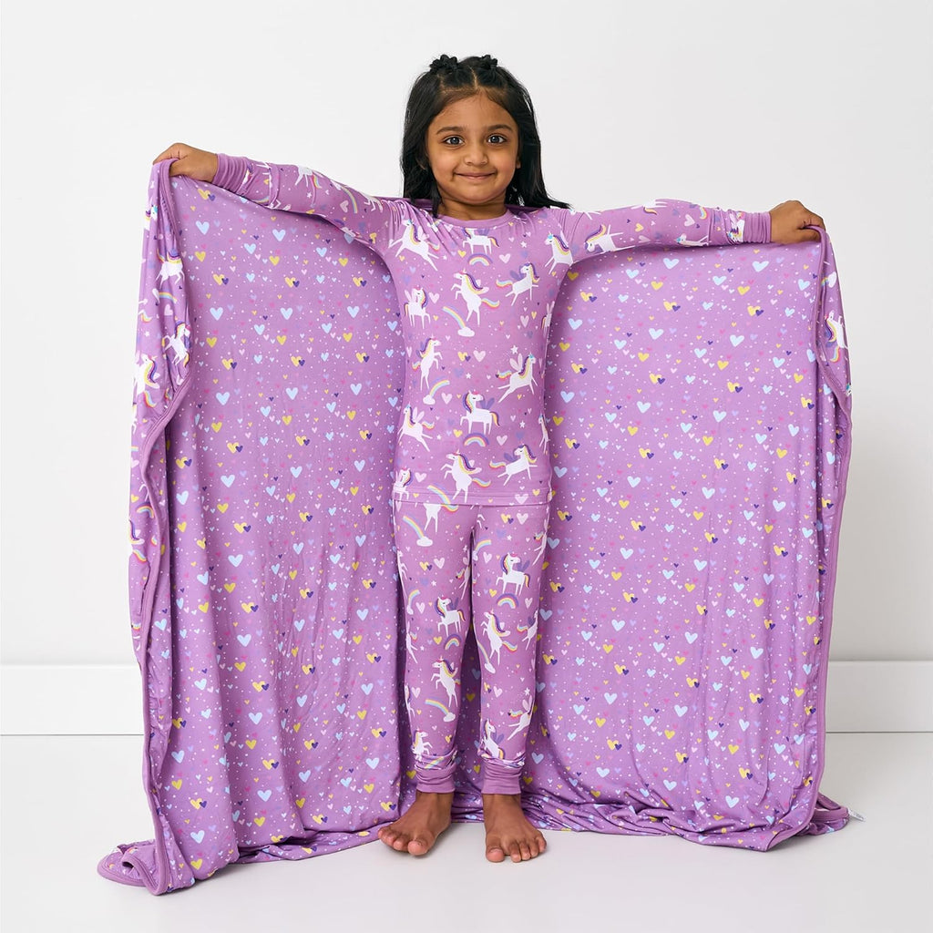 Little Sleepies Two-Piece Pajama Set, Viscose from Bamboo, Toddler Kids PJs