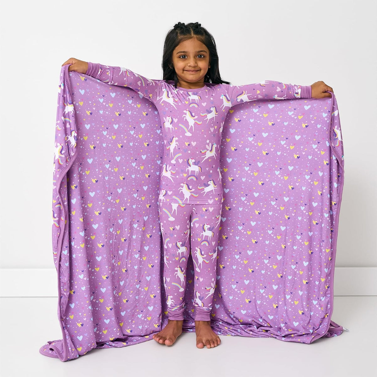 Little Sleepies Two-Piece Pajama Set, Viscose from Bamboo, Toddler Kids PJs