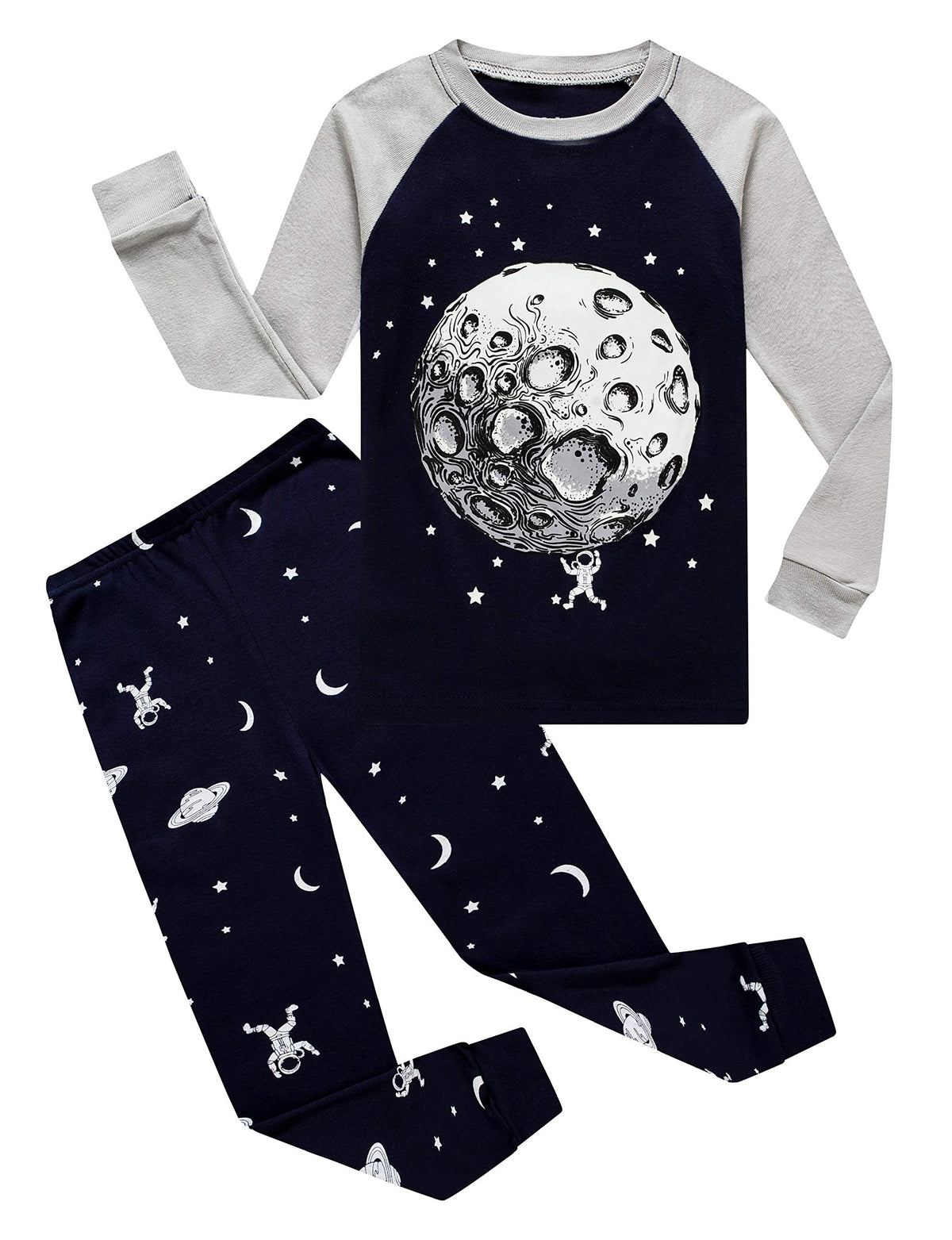 Family Feeling Little Boys Pajamas Sets 100% Cotton Long sleeve Pjs