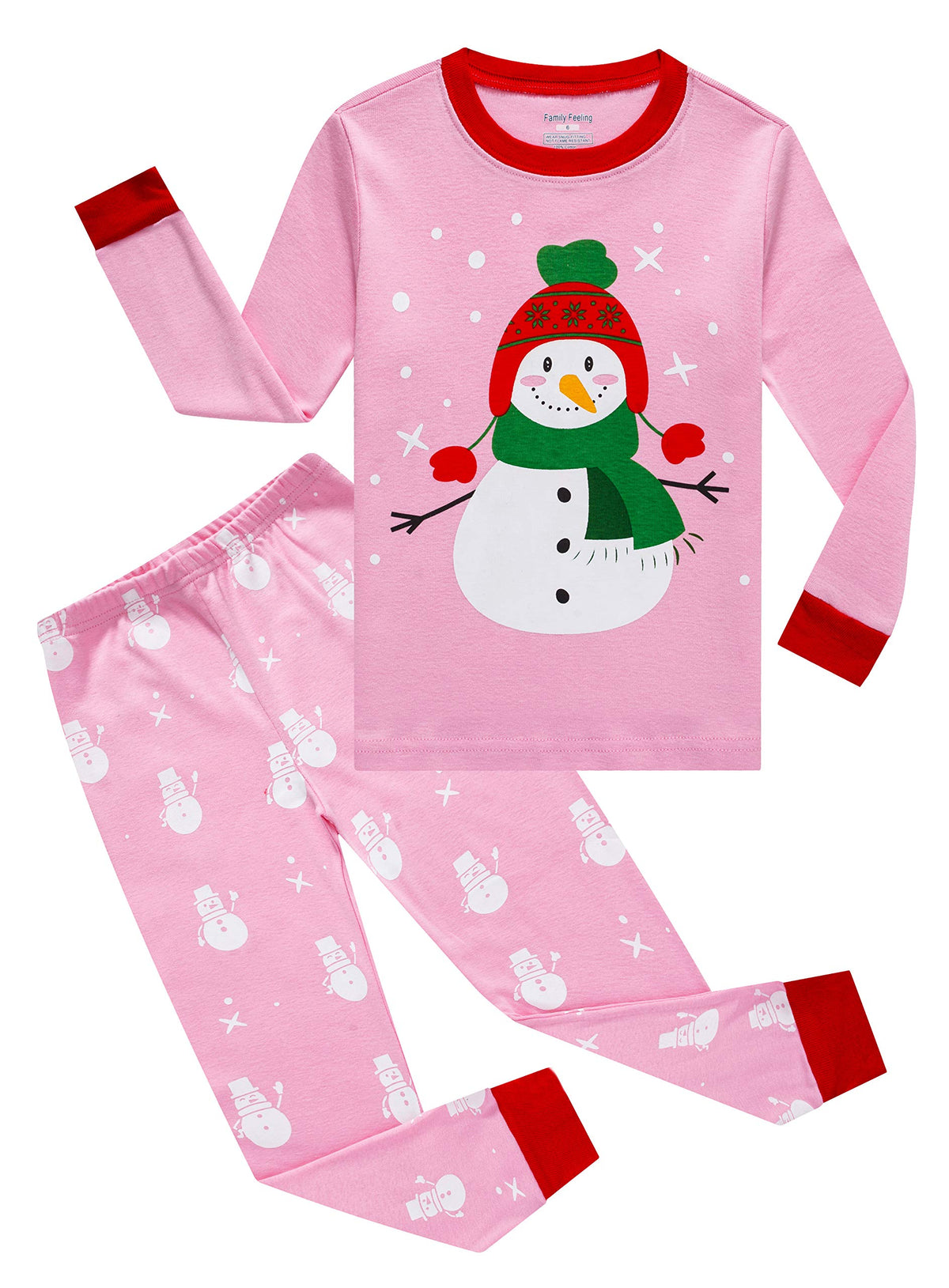 Family Feeling Little Boys Pajamas Sets 100% Cotton Long sleeve Pjs