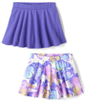 The Children's Place Baby Girls' and Toddler Stretchy Waistband Skort