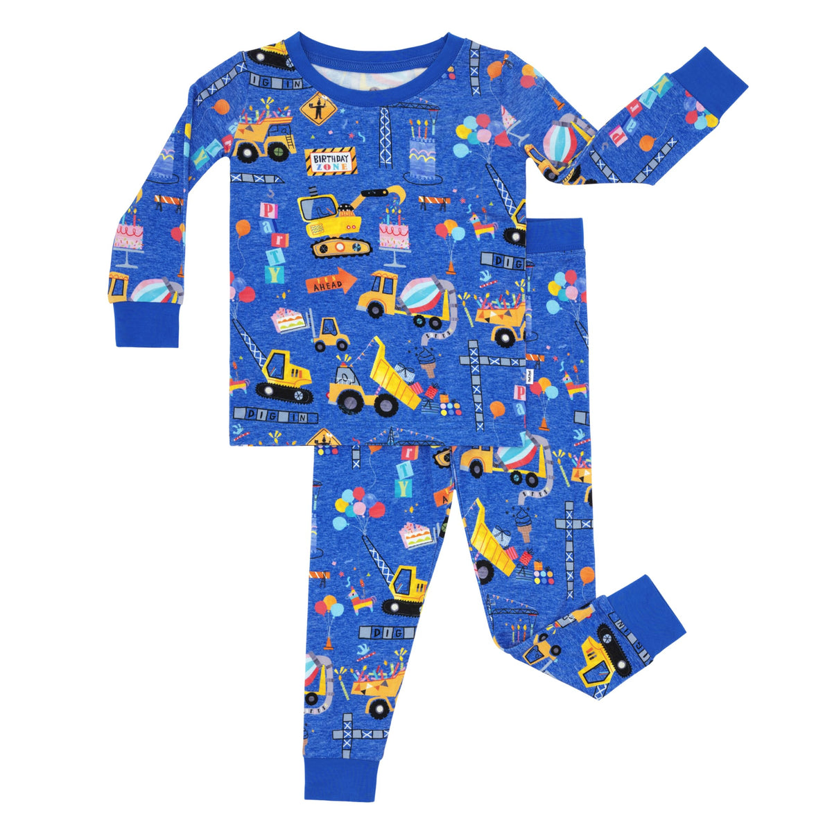 Little Sleepies Two-Piece Pajama Set, Viscose from Bamboo, Toddler Kids PJs
