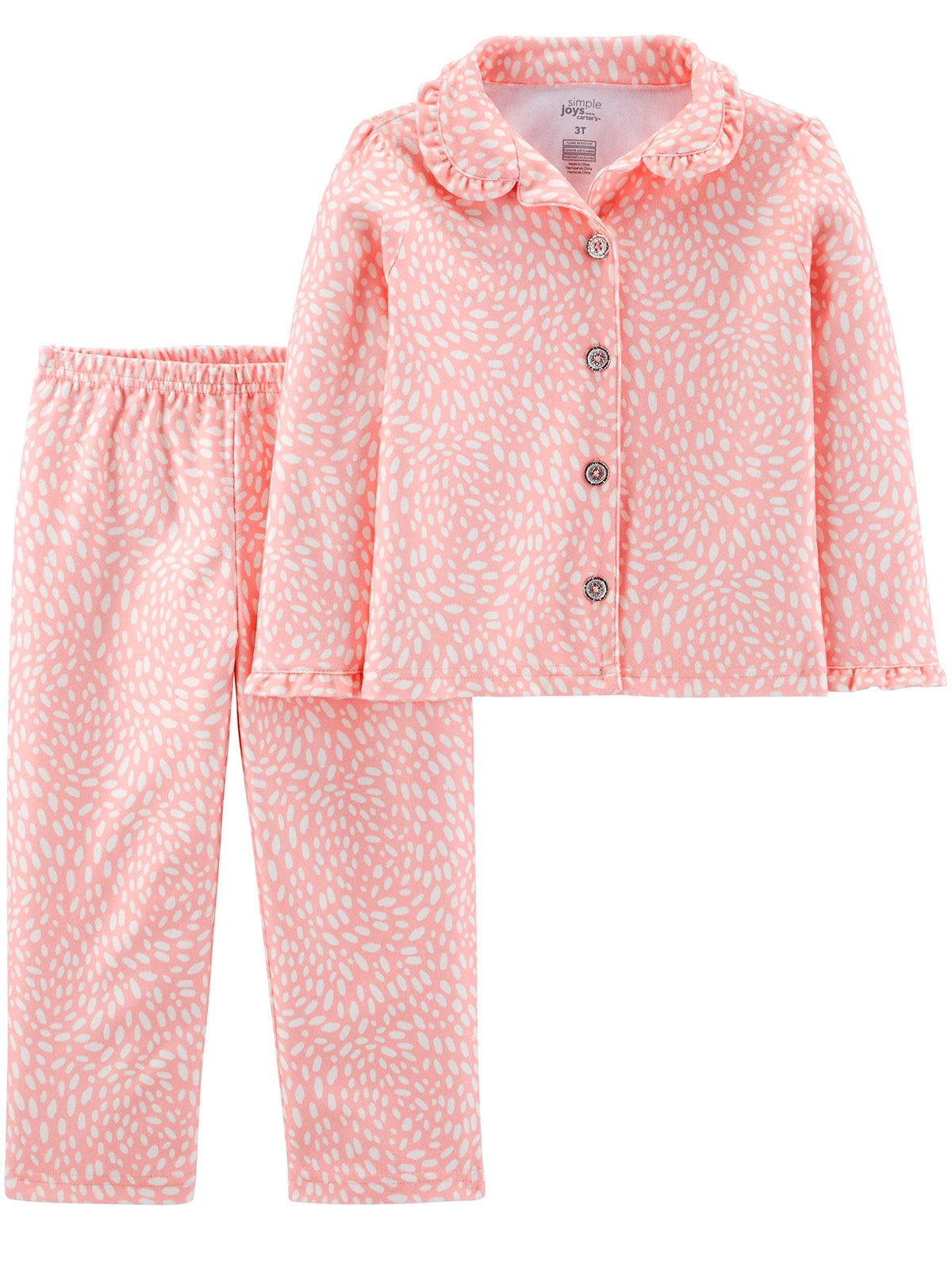 Simple Joys by Carter's Baby Boys' 2-piece Coat Style Pajama Set