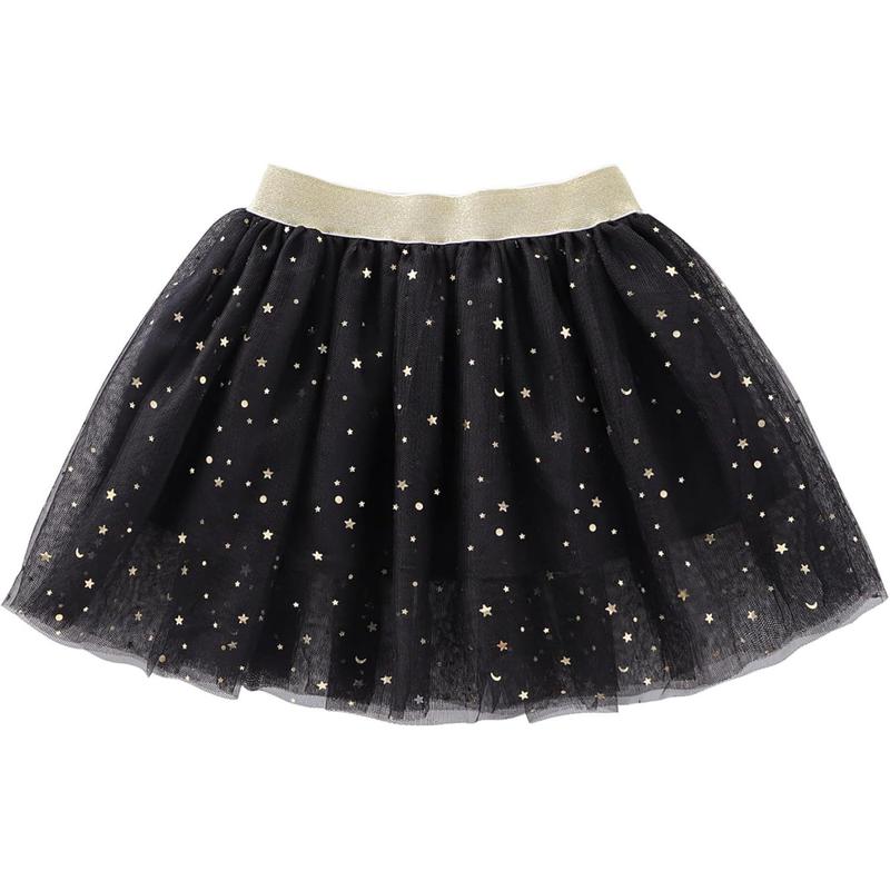 KF5-CPA025 Girls Layered Rainbow Tutu Skirt Dance Dress Ruffle Tiered Clubwear