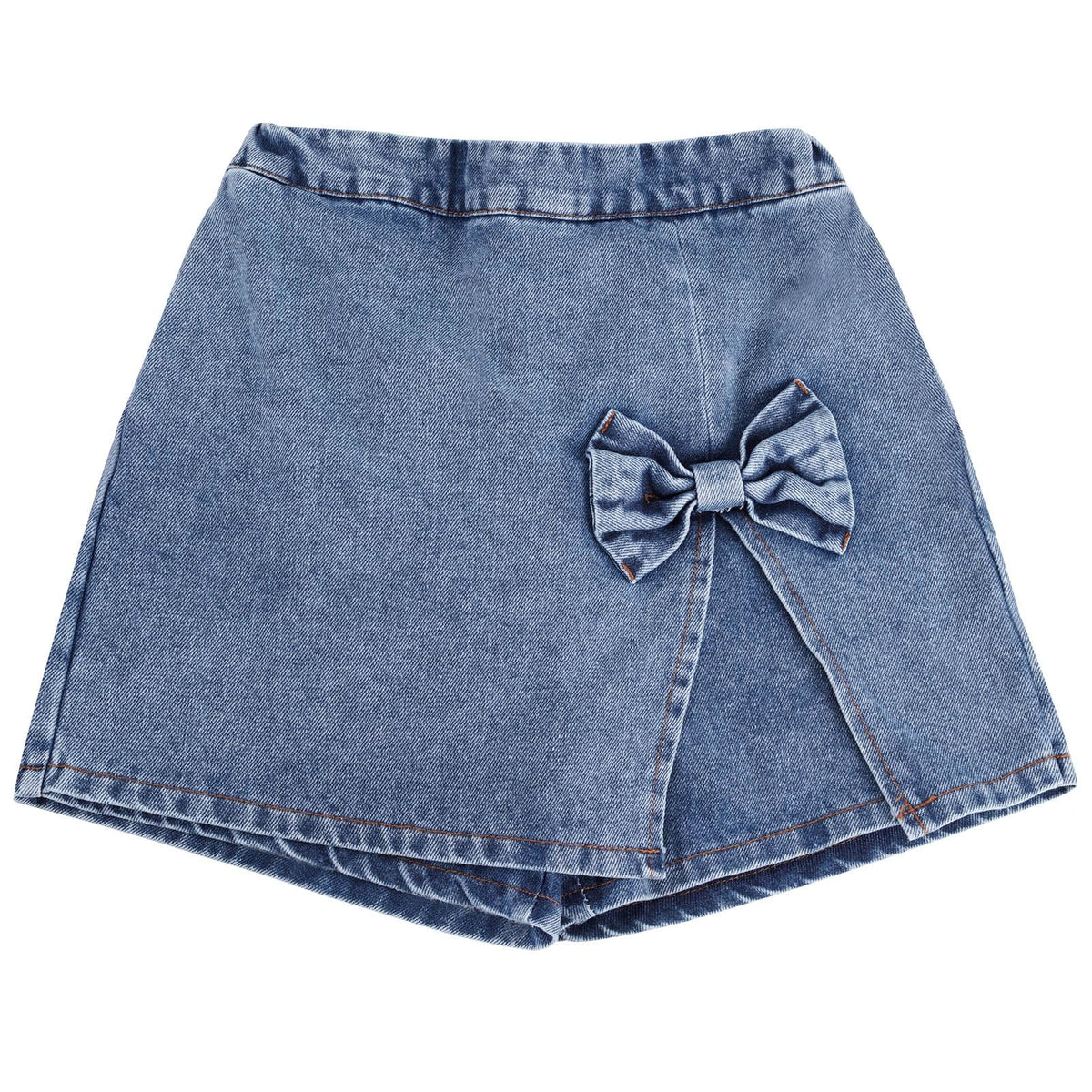 Girls Denim Skirt Toddler Girls Jean Skorts for Kid 3T-9Y Jean Shorts