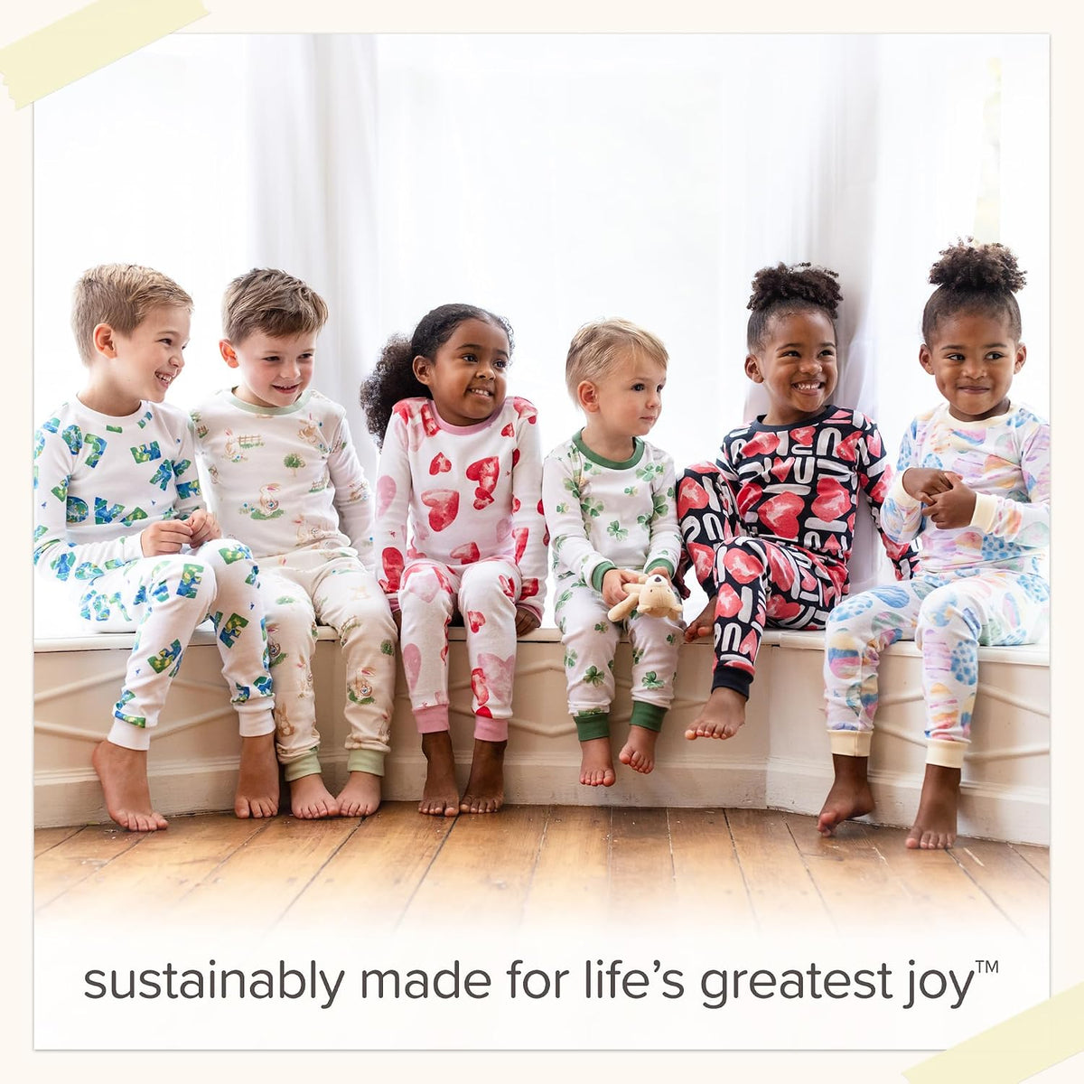 Burt's Bees Baby Girls Organic Cotton Pajamas, Toddler PJ Set, 2-PC