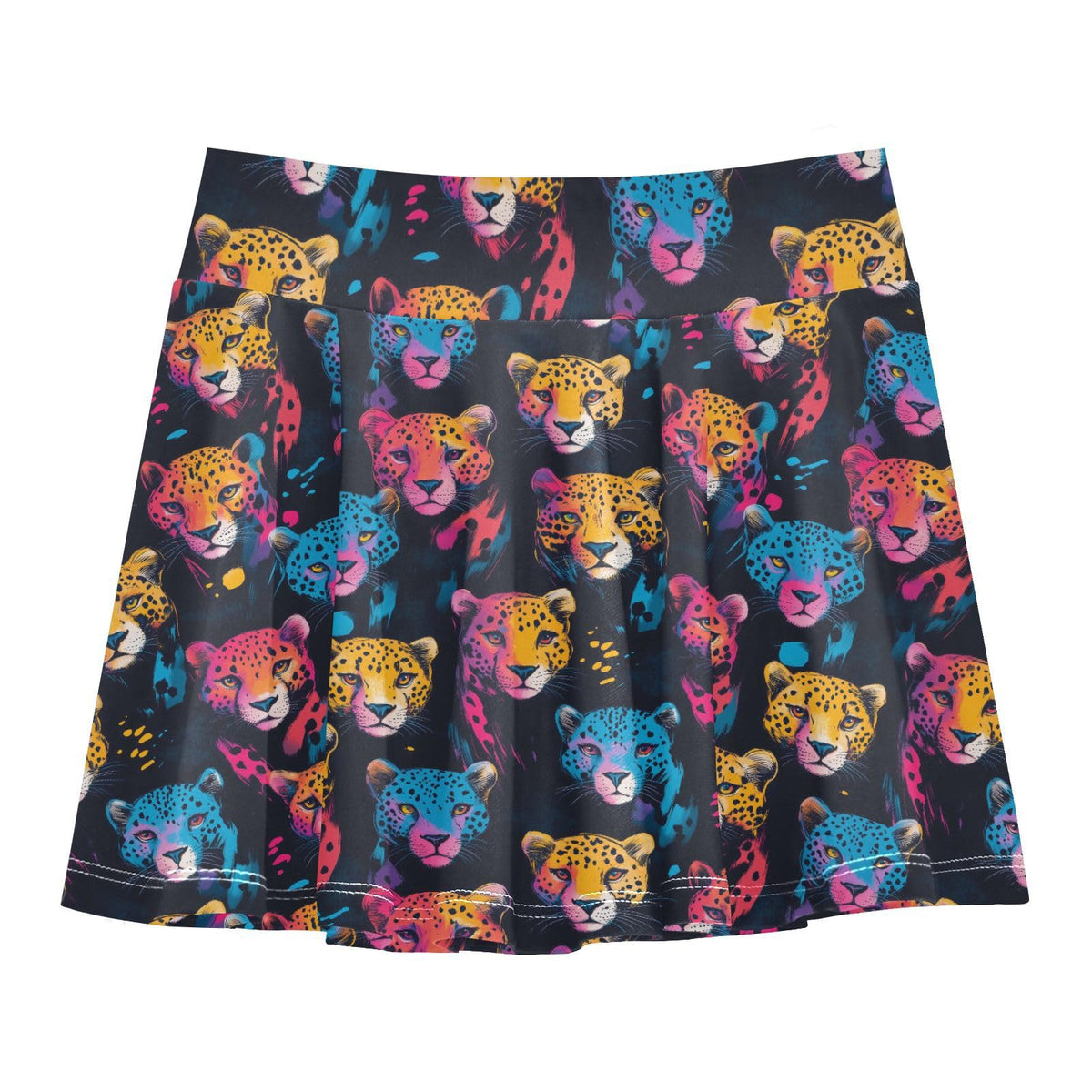 Girls Skirt Athletic Skort with Shorts, 3-12 Years