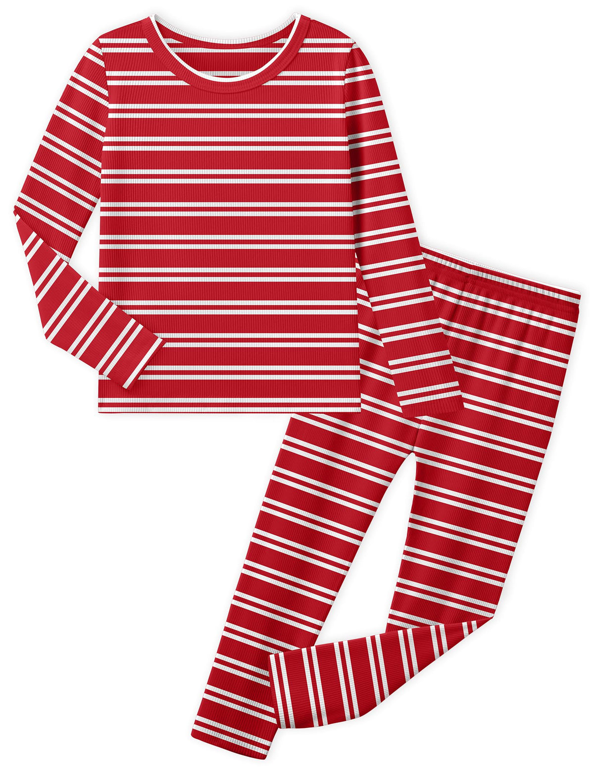 Arshiner Girls Pajamas 2 Piece Snug Fit Kids Pjs Set Long Sleeve Sleepwear