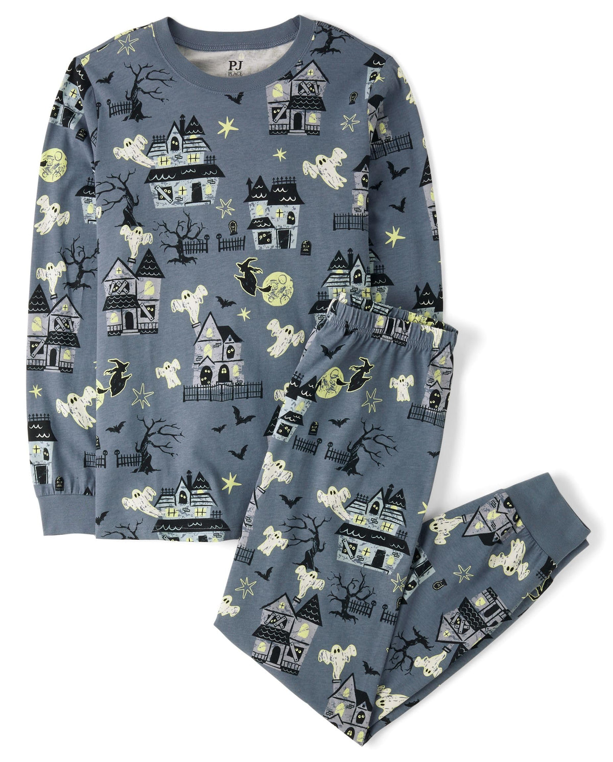 The Children's Place Family Matching Halloween and Holiday Pajama Sets, Cotton