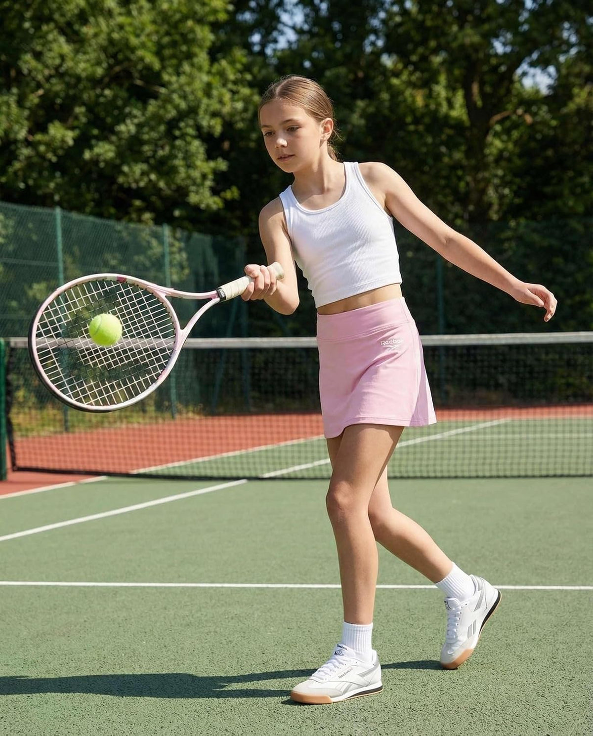 Reebok 3 Pack Girls' Dry Fit Skorts Skirt Built in Shorts Teen Athletic