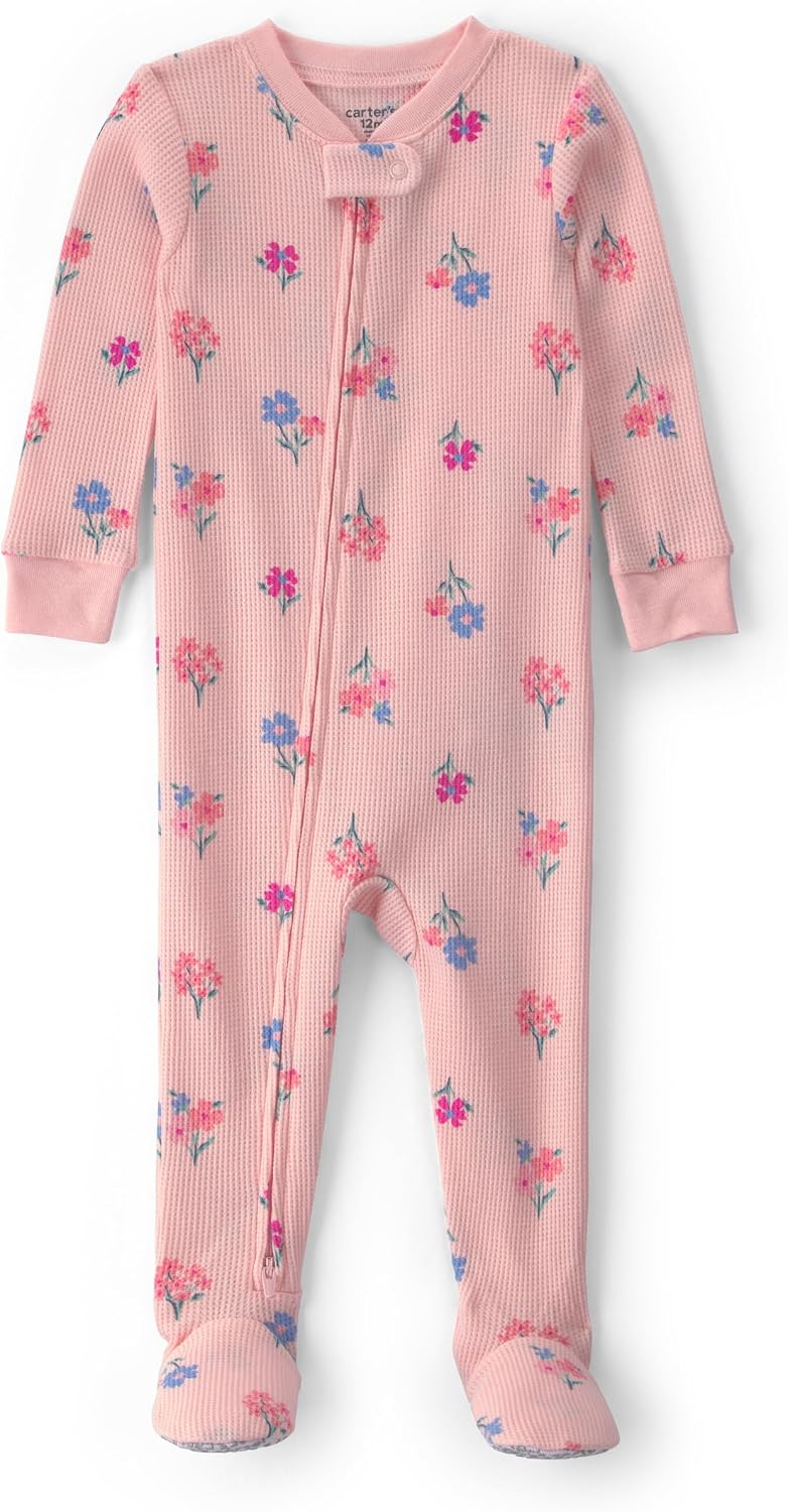 Carter's Baby Girls' 1-piece Cotton Pj