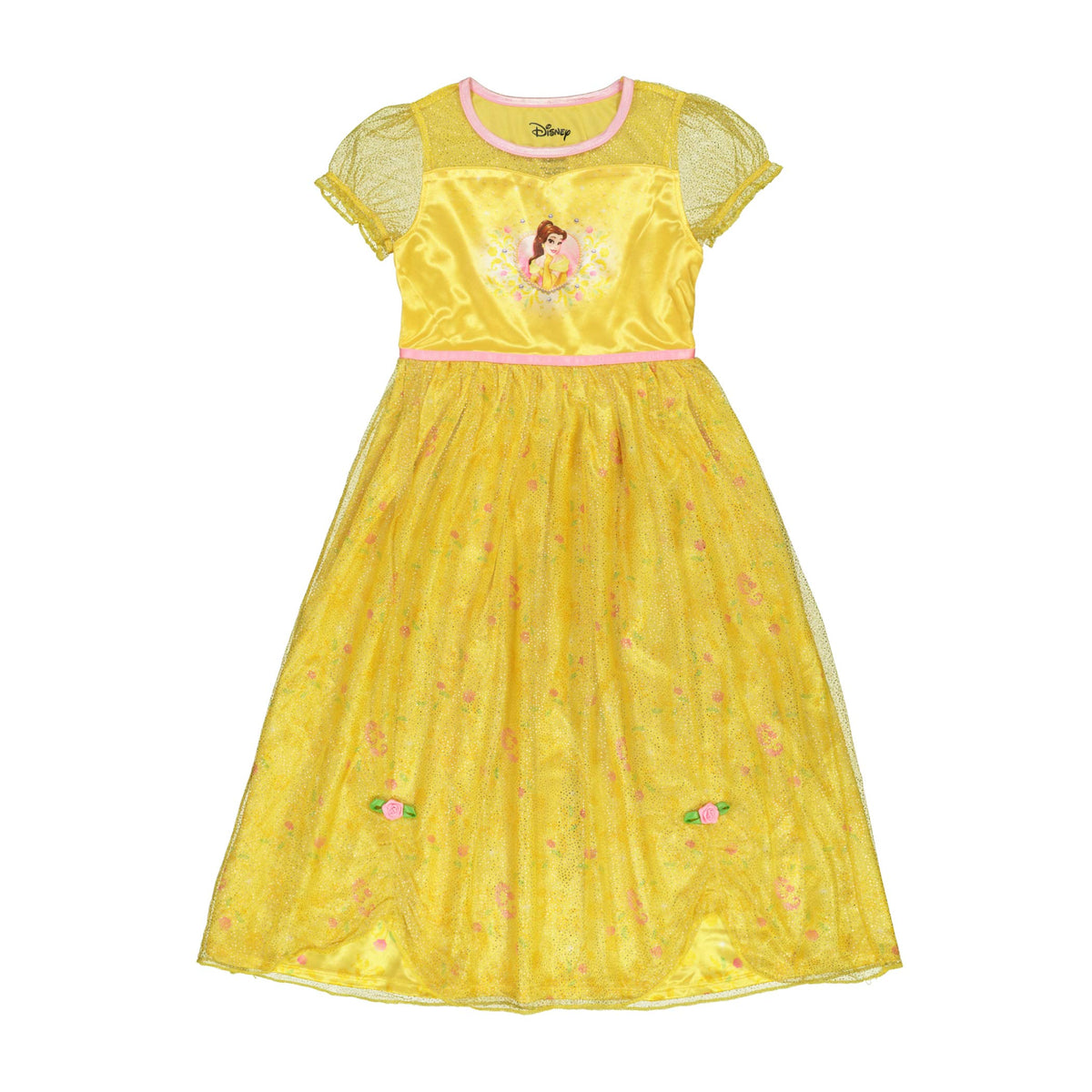 Disney Toddler/Little/Big Girls' Princess Fantasy Gown Nightgown