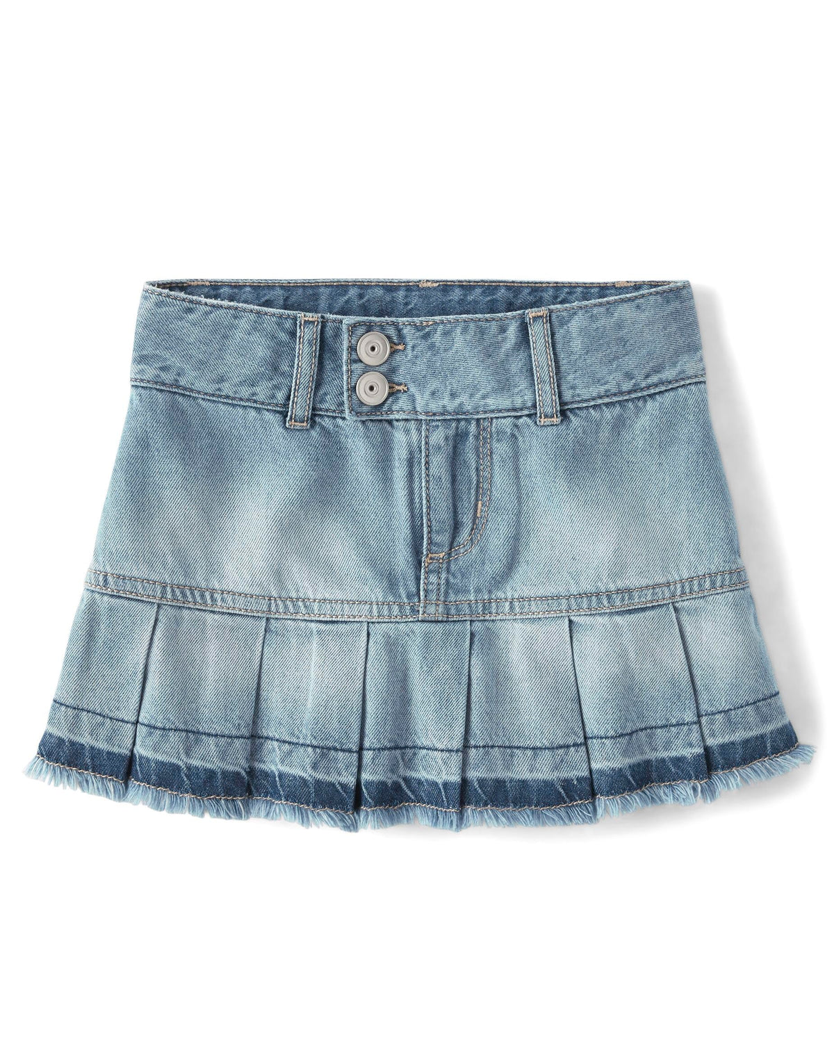 The Children's Place Girls' Everyday Denim Skirts and Skorts
