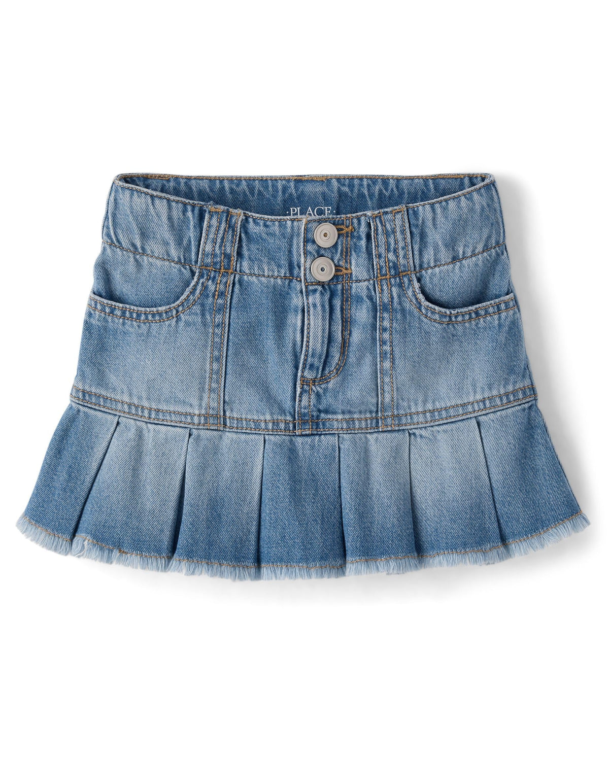 The Children's Place Girls' Everyday Denim Skirts and Skorts