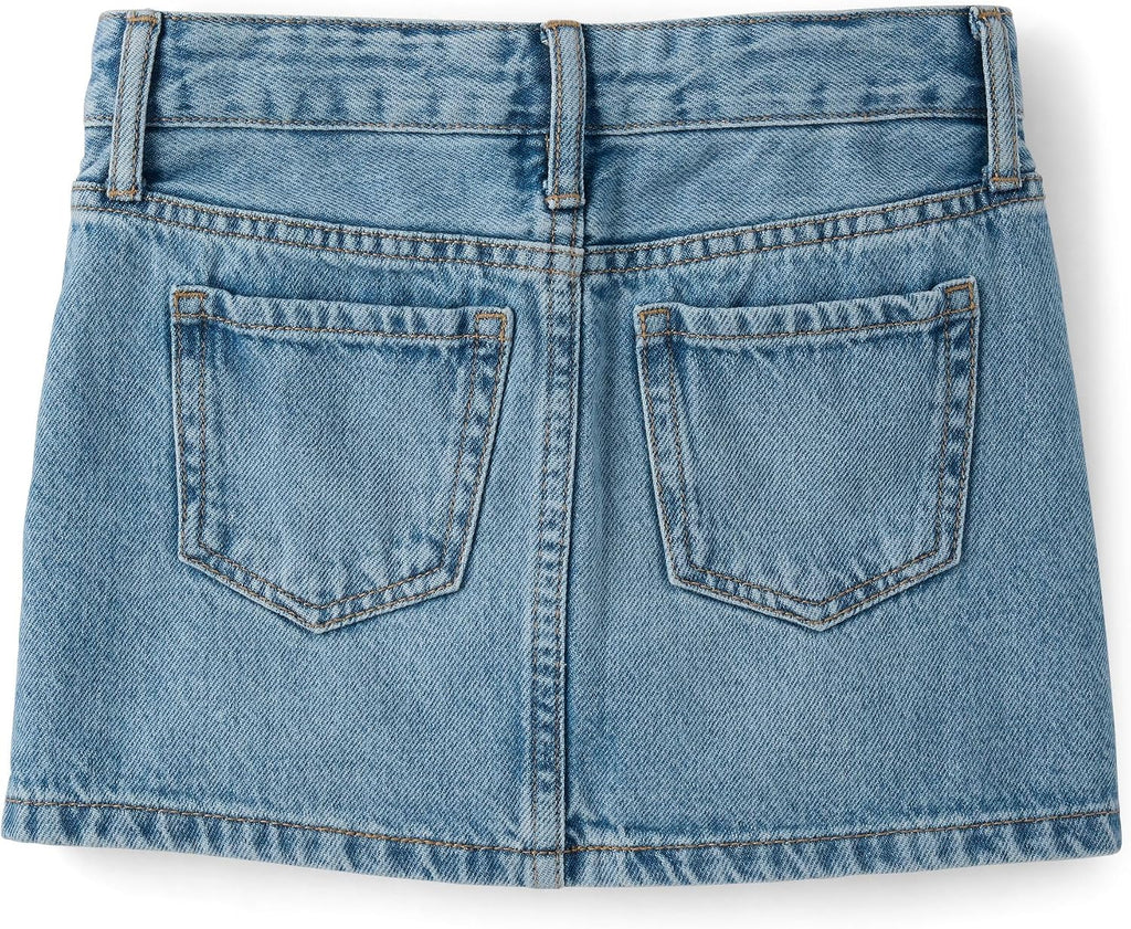 The Children's Place Girls' Everyday Denim Skirts and Skorts
