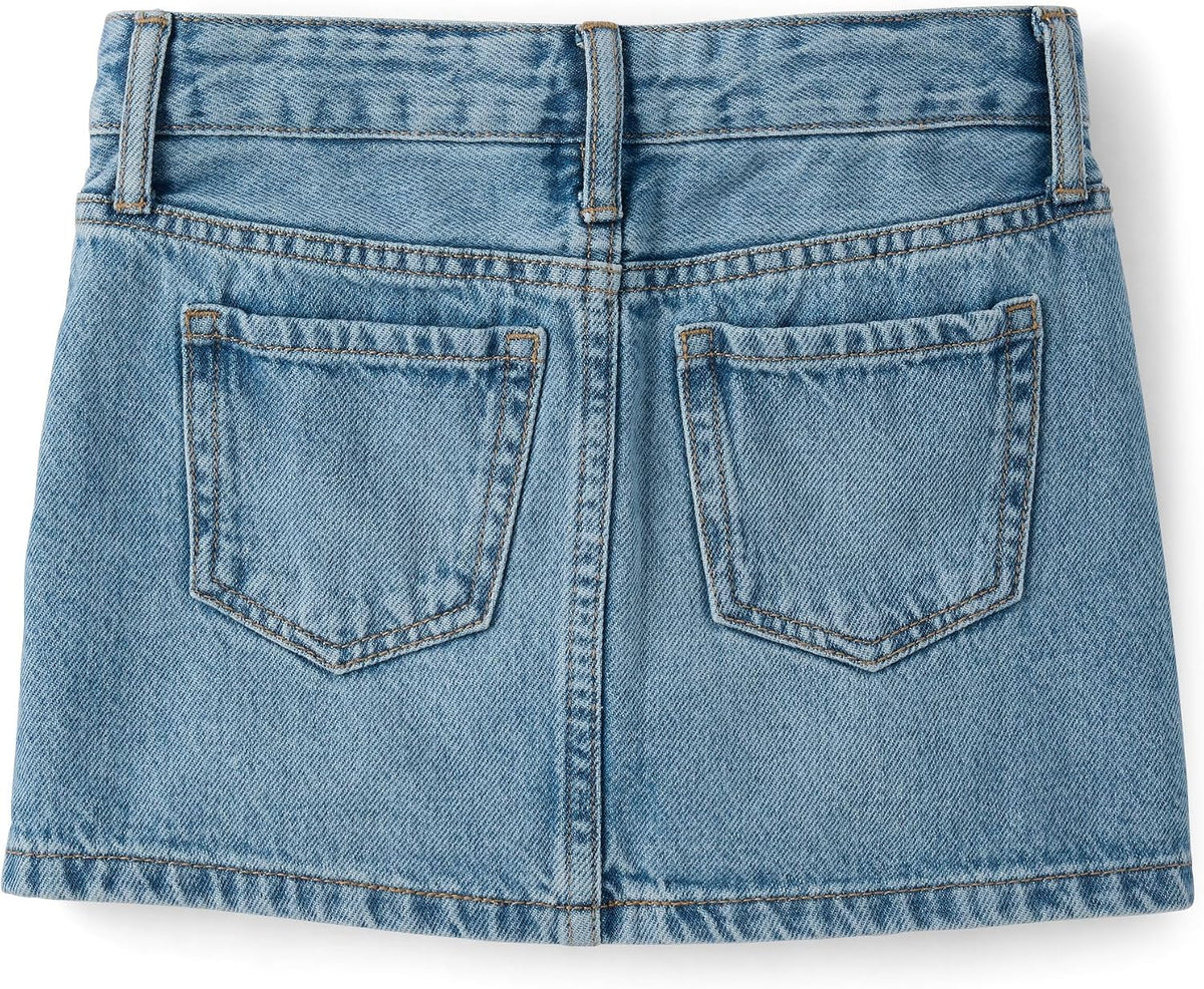The Children's Place Girls' Everyday Denim Skirts and Skorts
