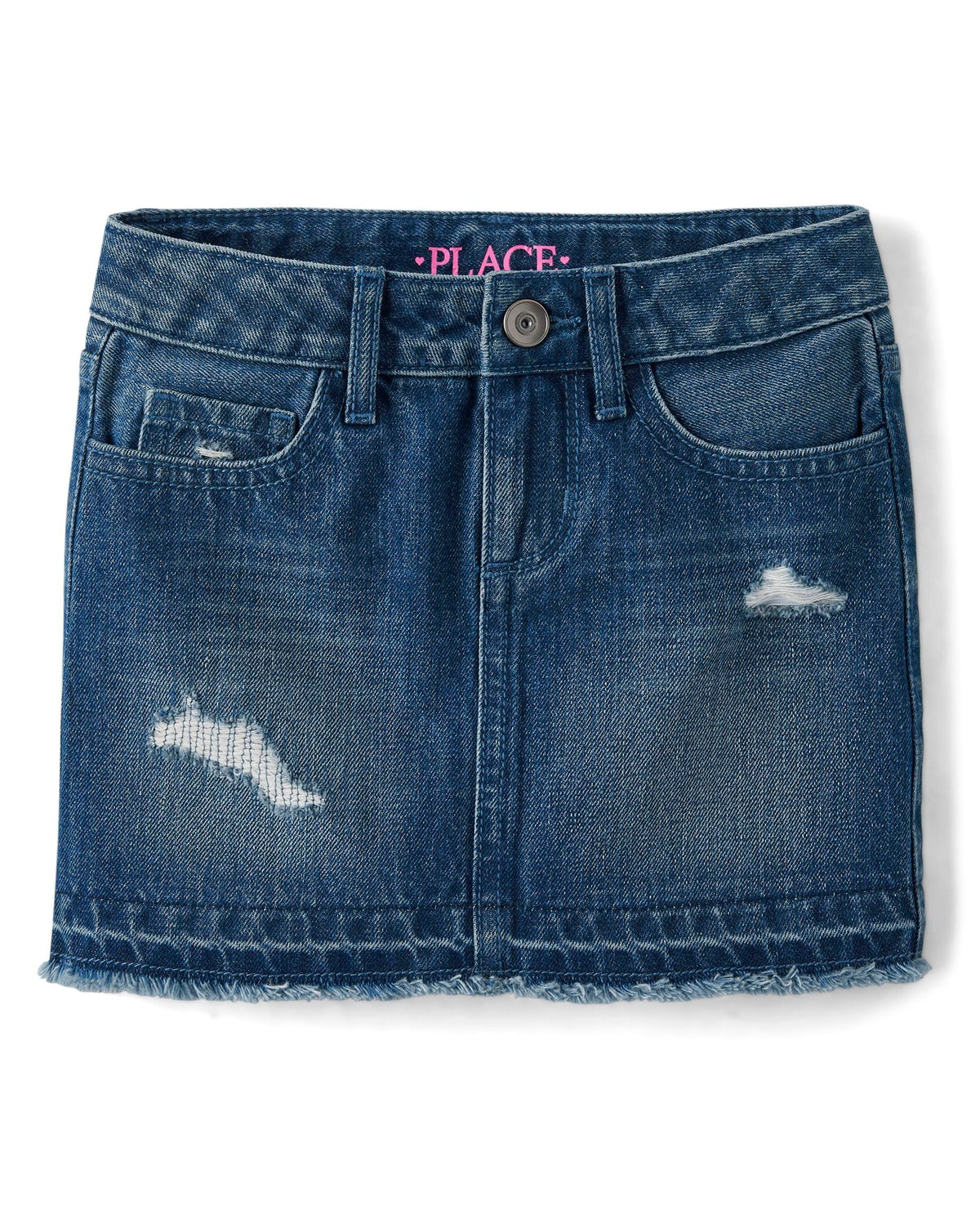 The Children's Place Girls' Everyday Denim Skirts and Skorts