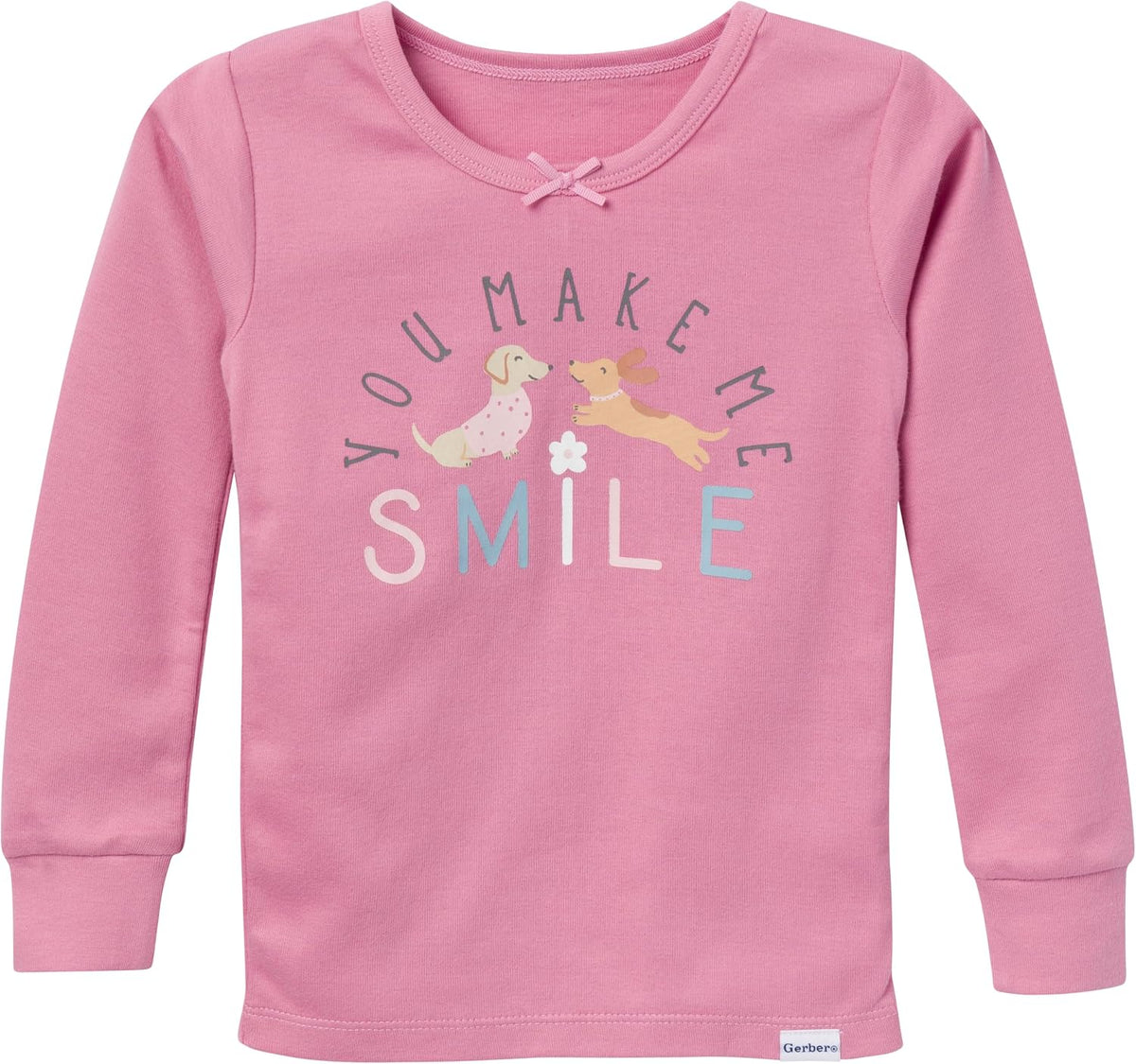 Gerber Baby Girls 4-Piece Pajama Set
