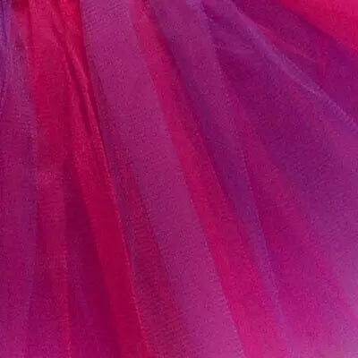 Hot Pink & Purple Fairy Princess Running Skirt Dress Up Ballet Dance Halloween Costume Pixie Tutu Skirt for Kids, Adults, Plus