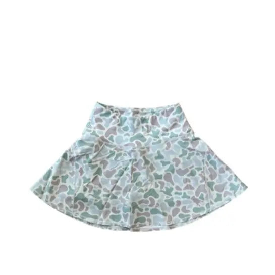 Kids toddle girls camo skort