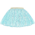 F-CPA03 Toddler Girls' Polyester Sequin Tulle Tutu Skirt - Jazz Tap Dance Costumes, Birthday Party Fashion Clothes